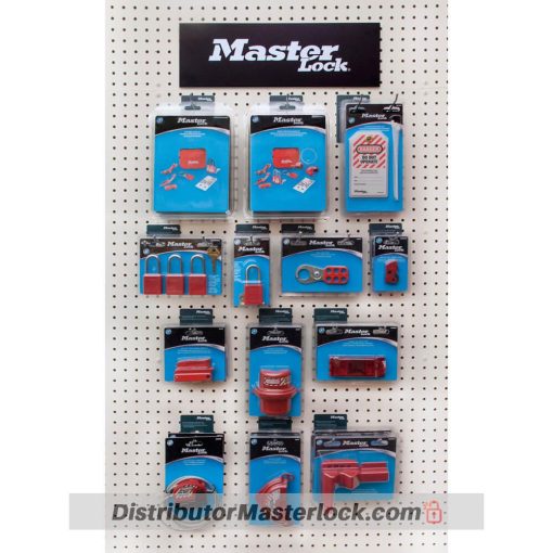 Distributor MASTER LOCK 1337LGENIND SAFETY LOCKOUT PLANOGRAM, Jual MASTER LOCK 1337LGENIND SAFETY LOCKOUT PLANOGRAM