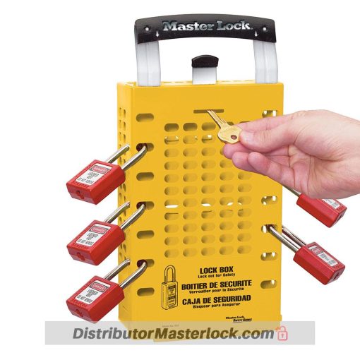 Distributor MASTER LOCK 503YLW LATCH TIGHT™ GROUP LOCK BOX, Jual MASTER LOCK 503YLW LATCH TIGHT™ GROUP LOCK BOX