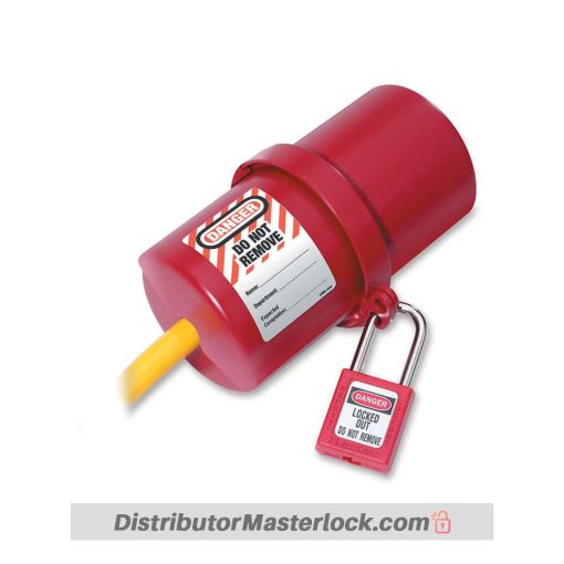 Distributor MASTER LOCK 488 ROTATING LARGE ELECTRICAL PLUG LOCKOUT, Jual MASTER LOCK 488 ROTATING LARGE ELECTRICAL PLUG LOCKOUT