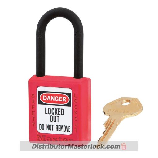Distributor MASTER LOCK 406KARED ZENEX SAFETY PADLOCKS, Jual MASTER LOCK 406KARED ZENEX SAFETY PADLOCKS