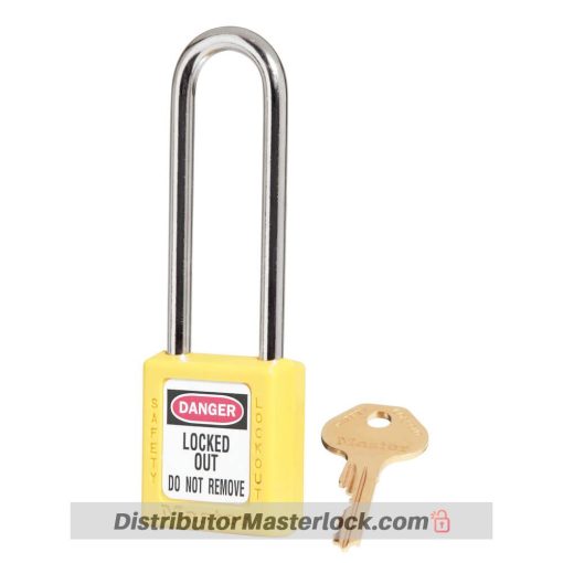 Distributor MASTER LOCK 410LTYLW ZENEX SAFETY PADLOCKS, Jual MASTER LOCK 410LTYLW ZENEX SAFETY PADLOCKS