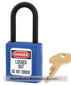 Distributor MASTER LOCK 406BLU ZENEX SAFETY PADLOCKS, Jual MASTER LOCK 406BLU ZENEX SAFETY PADLOCKS