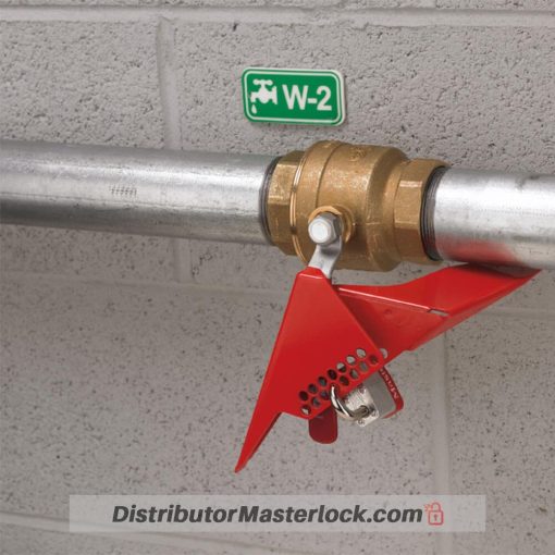 Distributor MASTER LOCK S3477 WEDGE STYLE BALL VALVE LOCKOUT, Jual MASTER LOCK S3477 WEDGE STYLE BALL VALVE LOCKOUT