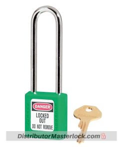 Distributor MASTER LOCK 410LTGRN ZENEX SAFETY PADLOCKS, Jual MASTER LOCK 410LTGRN ZENEX SAFETY PADLOCKS