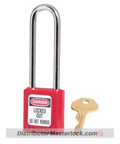 Distributor MASTER LOCK 410LTRED ZENEX SAFETY PADLOCKS, Jual MASTER LOCK 410LTRED ZENEX SAFETY PADLOCKS