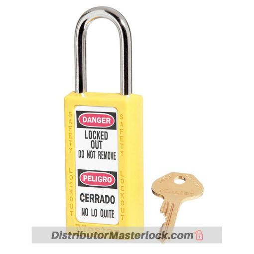 Distributor MASTER LOCK 411YLW ZENEX SAFETY PADLOCKS, Jual MASTER LOCK 411YLW ZENEX SAFETY PADLOCKS