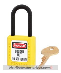 Distributor MASTER LOCK 406YLW ZENEX SAFETY PADLOCKS, Jual MASTER LOCK 406YLW ZENEX SAFETY PADLOCKS
