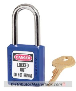 Distributor MASTER LOCK 410BLU ZENEX SAFETY PADLOCKS, Jual MASTER LOCK 410BLU ZENEX SAFETY PADLOCKS
