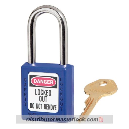 Distributor MASTER LOCK 410BLU ZENEX SAFETY PADLOCKS, Jual MASTER LOCK 410BLU ZENEX SAFETY PADLOCKS