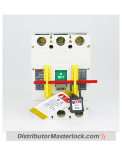 JUAL ONEBIZ ELECTRICAL LOCKOUT OB 14-BDD22 480V-600V BREAKER LOCKOUT (BREAK BLOCKER COMPONENTS)