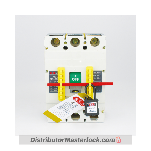 JUAL ONEBIZ ELECTRICAL LOCKOUT OB 14-BDD22 480V-600V BREAKER LOCKOUT (BREAK BLOCKER COMPONENTS)
