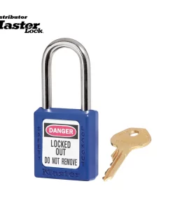 Master Lock 410BLU Zenex™ Thermoplastic Safety Padlock