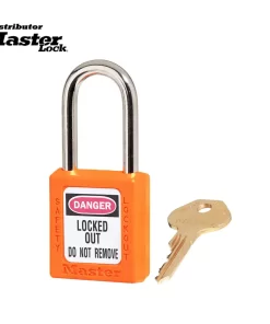 Master Lock 410ORJ Zenex™ Thermoplastic Safety Padlock