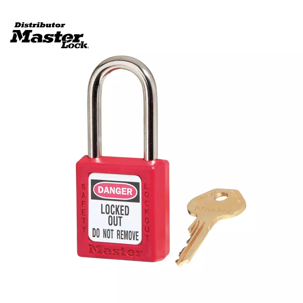Master Lock 410RED Zenex™ Thermoplastic Safety Padlock