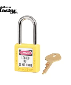 Master Lock 410YLW Zenex™ Thermoplastic Safety Padlock