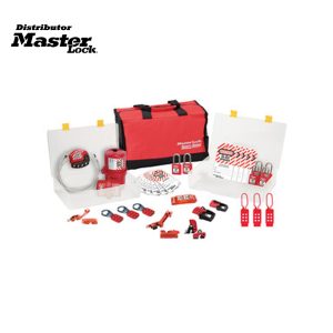 Master Lock 1458E410PRE Portable Lockout Kit