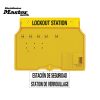 Master Lock 1482B Wall Mounted Lockout Station