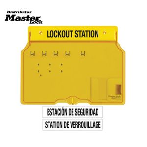 Master Lock 1482B Wall Mounted Lockout Station