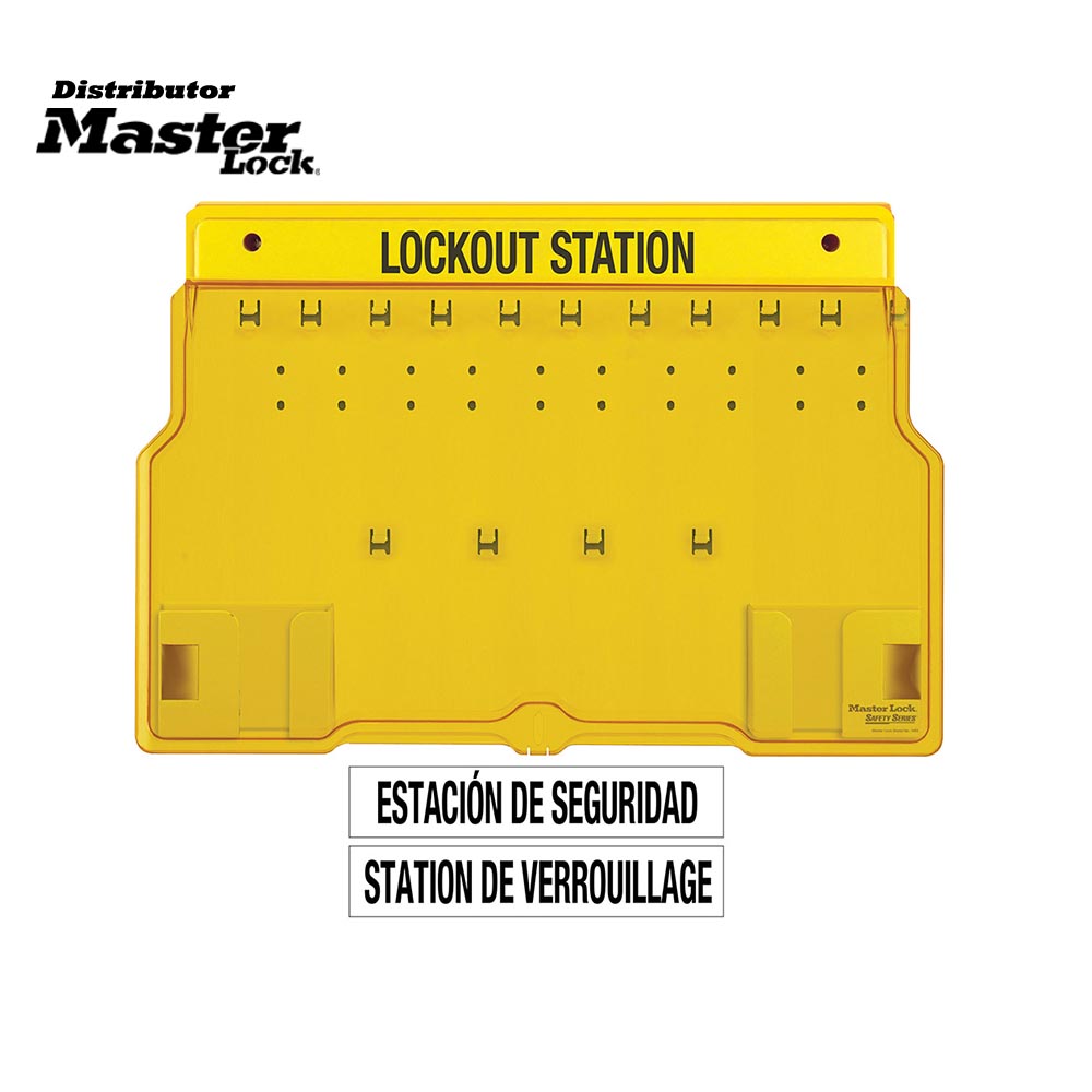 Master Lock 1483B Wall Mounted Lockout Station