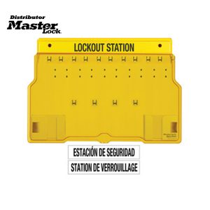 Master Lock 1483B Wall Mounted Lockout Station