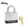 Master Lock 3KABLK Laminated Steel Safety Padlocks