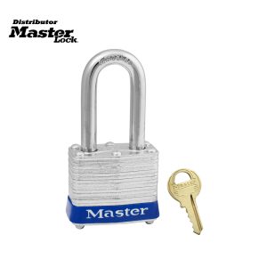 Master Lock 3KALFBLU Laminated Steel Safety Padlocks