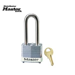 Master Lock 3KALHWHT Laminated Steel Safety Padlocks