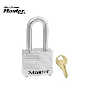 Master Lock 3LFWHT Laminated Steel Safety Padlocks