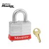 Master Lock 3MKRED Laminated Steel Safety Padlocks