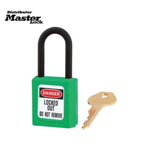 Master Lock 406KAMKGRN Zenex™ Thermoplastic Safety Padlock