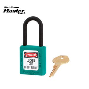 Master Lock 406KAMKTEAL Zenex™ Thermoplastic Safety Padlock