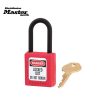 Master Lock 406MKRED Zenex™ Thermoplastic Safety Padlock