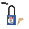 Master Lock 406MKW417BLU Zenex™ Thermoplastic Safety Padlock