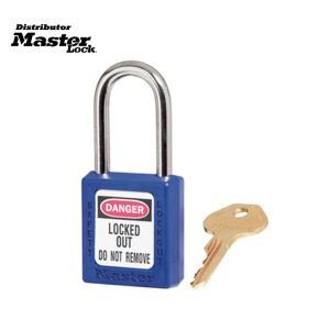 Master Lock 410BLU Zenex™ Thermoplastic Safety Padlock