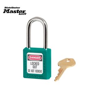Master Lock 410KATEAL Zenex™ Thermoplastic Safety Padlock