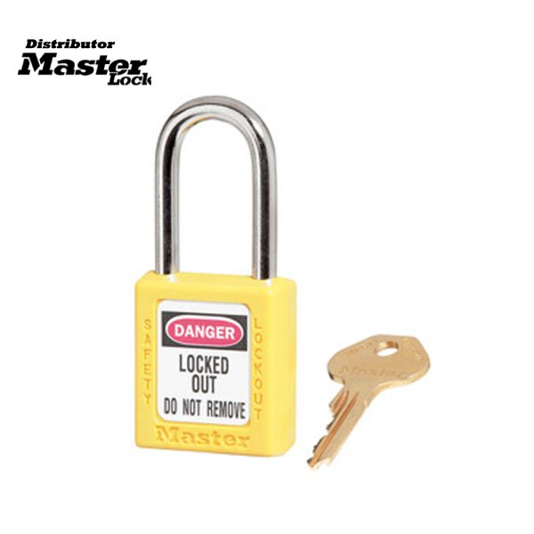 Master Lock 410KAYLW Zenex™ Thermoplastic Safety Padlock