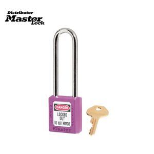 Master Lock 410LTPRP Zenex™ Thermoplastic Safety Padlock
