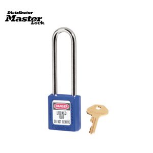 Master Lock 410MKLTW417BLU Zenex™ Thermoplastic Safety Padlock