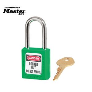 Master Lock 410KAMKLTW417GRN Zenex™ Thermoplastic Safety Padlock
