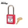 Master Lock 410MKW417RED Zenex™ Thermoplastic Safety Padlock