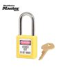 Master Lock 410KAMKLTW417YLW Zenex™ Thermoplastic Safety Padlock