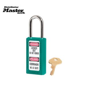 Master Lock 411TEAL Zenex™ Thermoplastic Safety Padlock
