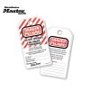 Master Lock 497AX Lockout Tags