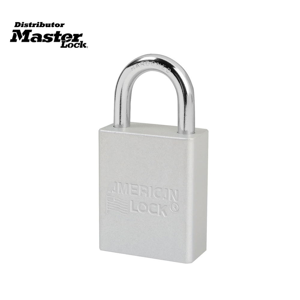Master Lock A1105KACLR Anodized Aluminum Safety Padlock