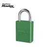 Master Lock A1105KAGRN Anodized Aluminum Safety Padlock