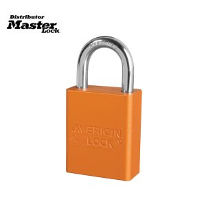 Master Lock A1105KAORJ Anodized Aluminum Safety Padlock