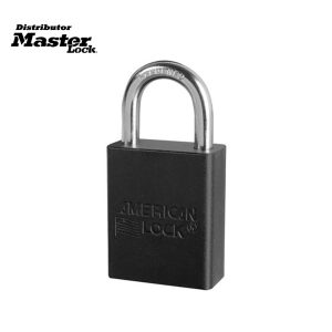 Master Lock A1105MKBLK Anodized Aluminum Safety Padlock