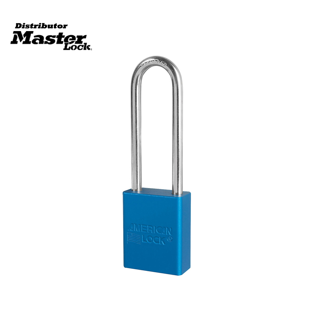 Master Lock A1107KABLU Anodized Aluminum Safety Padlock