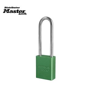 Master Lock A1107KAGRN Anodized Aluminum Safety Padlock