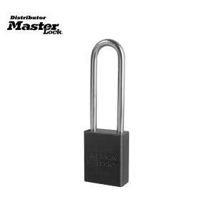 Master Lock A1107KAMKBLK Anodized Aluminum Safety Padlock